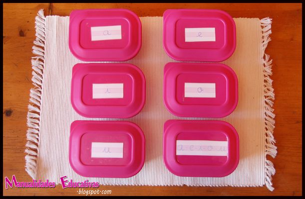Lenguaje Montessori Serie Rosa Cajas De Objetos Creciendo Con