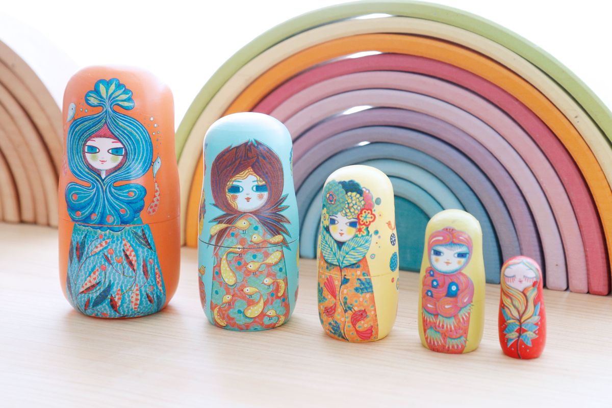 matrioska niños