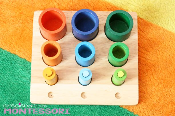 Más de 100 ideas de Juguetes Educativos para niños de 1-2 años (Montessori  Friendly) – Creciendo Con Montessori