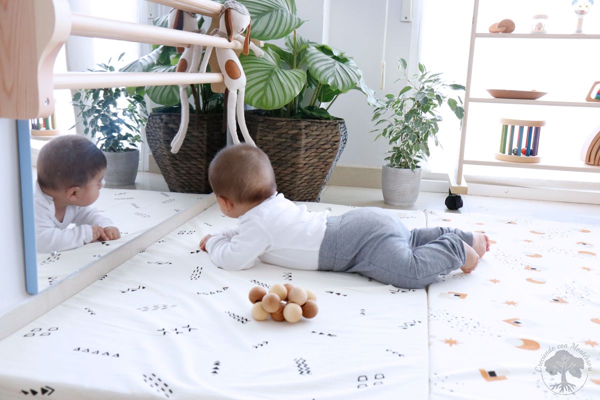 Ambiente Preparado Montessori en casa de 0 a 6 meses – Creciendo Con  Montessori