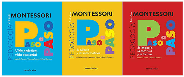 Libros Pedagógicos Montessori Paso a Paso de Escuela Viva