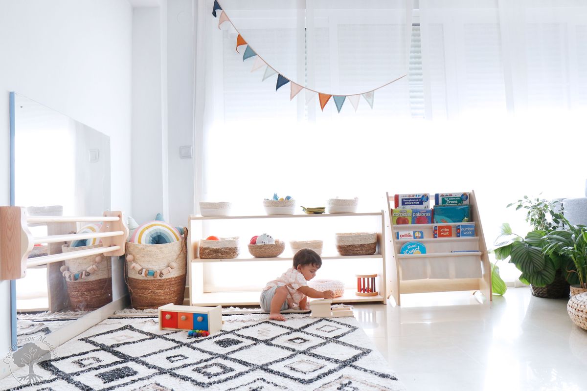 Ambiente Preparado Montessori en casa de 6 a 12 meses – Creciendo Con  Montessori