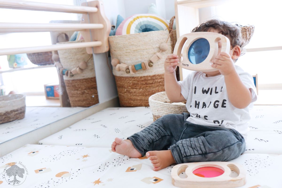 Juguetes Montessori para bebés de 0 a 6 meses, juegos de desarrollo para  bebés, juguetes de madera para niños, juguetes educativos para niños