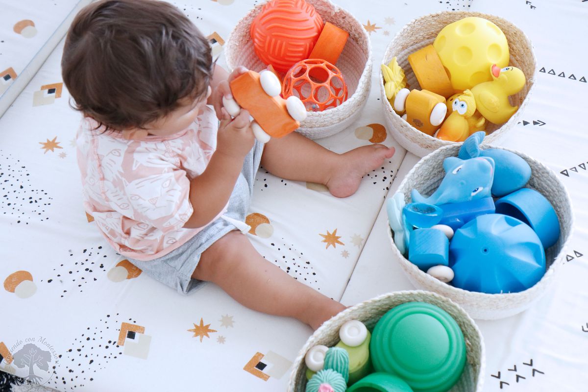 AZEN Juguetes Montessori para niños y niñas de 1, 2 y 3 años, juguetes  sensoriales para niños pequeños de 1 a 3 años, juguetes de clasificación y