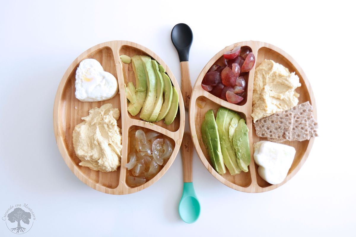 Mimook - El plato ideal para empezar con la alimentación complementaria o baby  led weaning. Es de bambú orgánico y tiene una ventosa de silicona que se  agarra a la mesa o