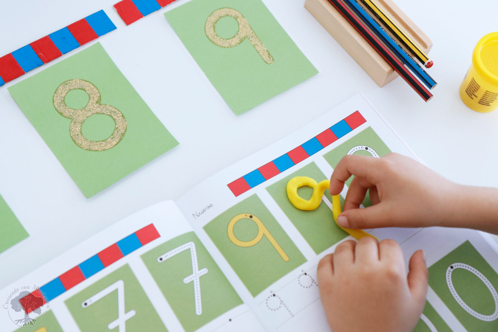 Creciendo con Montessori. Cuadernos de actividades - Aprendo a