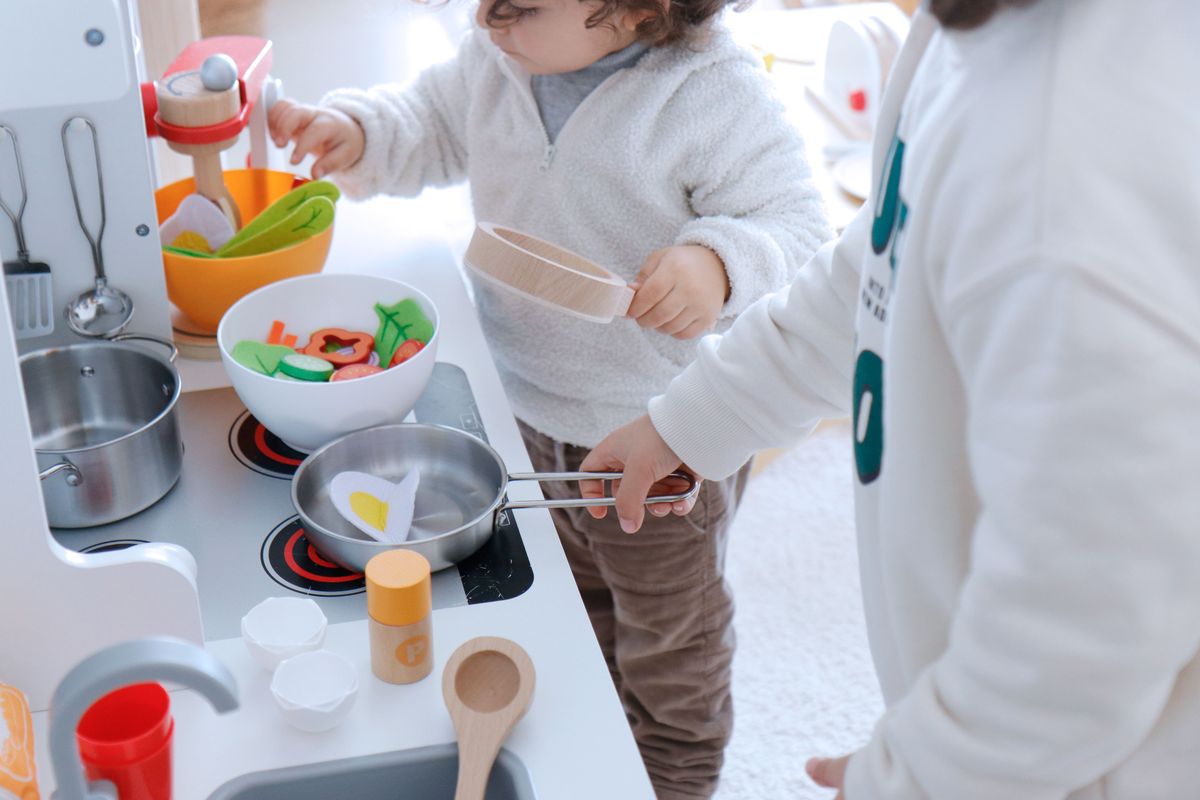 La Cocinita Como Juego Simbolico Creciendo Con Montessori