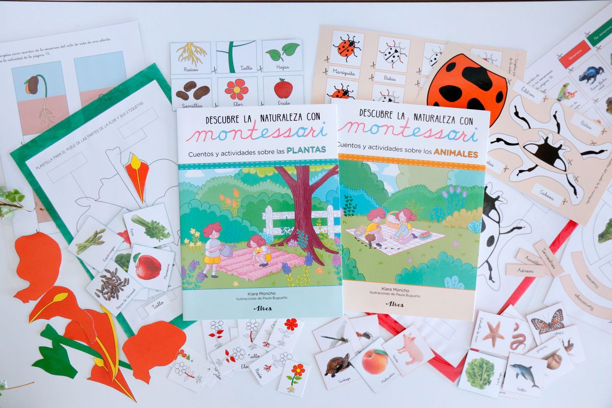 23 libros para estimular y educar a los niños, clasificados por edades,  recomendados por una experta en Montessori
