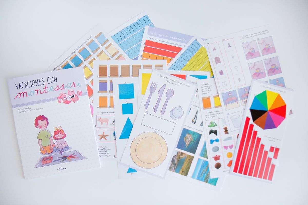 Mejores Cuadernos Montessori para niños de 3 años