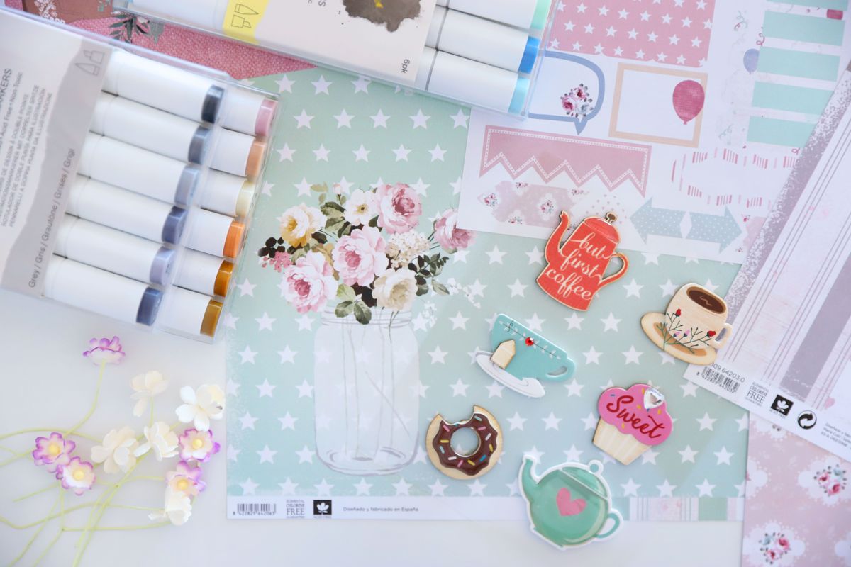 MATERIALES PARA EMPEZAR EN EL SCRAPBOOKING 