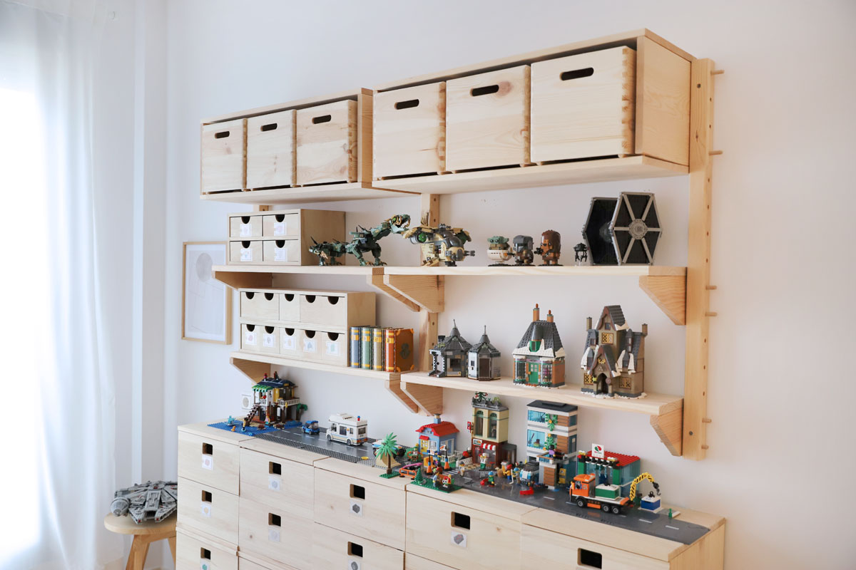 laringe Adicto limpiador 10 Ideas para crear una Lego Room o Habitación de juegos de Construcción –  Imprimible Incluido – Creciendo Con Montessori