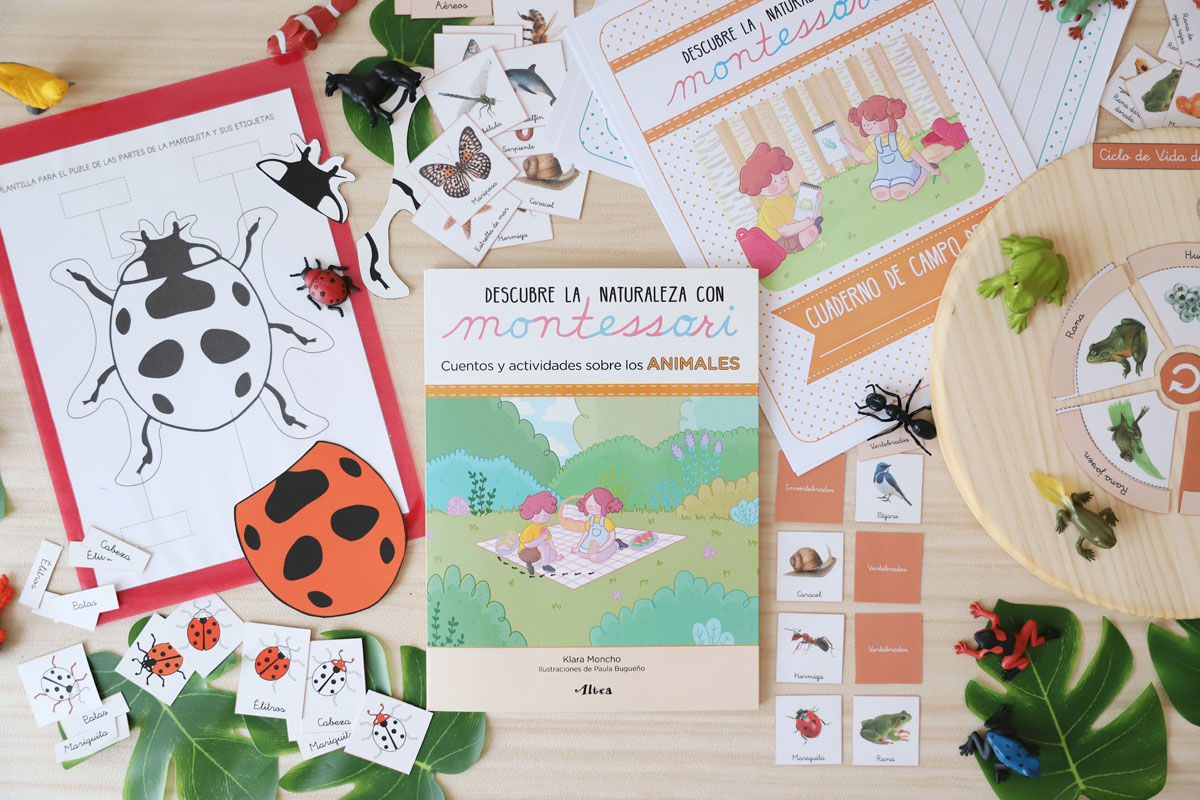 Estantería Montessori de Zoología para 4-5 años – Creciendo Con