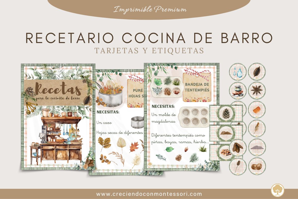 Tarjetas Tres Partes de Herramientas Bricolaje – Creciendo Con